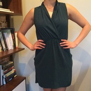 Wilfred Aritzia Cow Neck Tank Top Dress